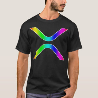 Camiseta XRP rígido en el gradiente arcoiris TShirt