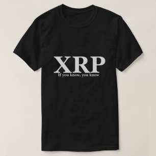 Camiseta XRP Si sabe, sabe