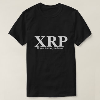 Camiseta XRP Si sabe, sabe