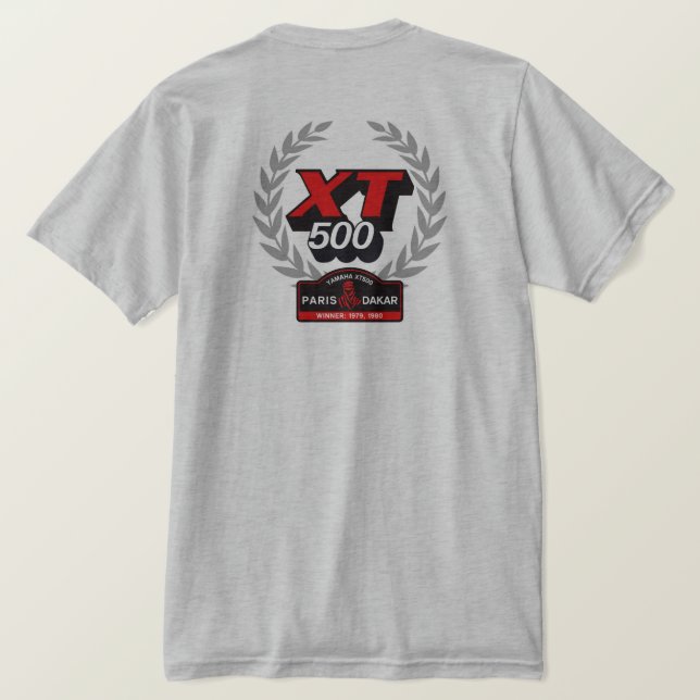 Camiseta XT500 Mens (Reverso del diseño)