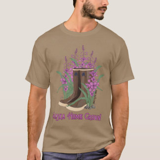 Camiseta xtratuf fuegoAlaska Crecido en Casa