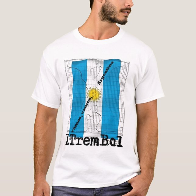 Camiseta XTremBol la Argentina (Anverso)