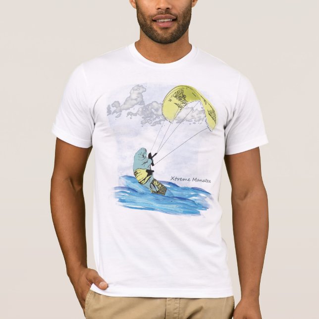 Camiseta Xtreme Mantee Kitesurfing (Anverso)