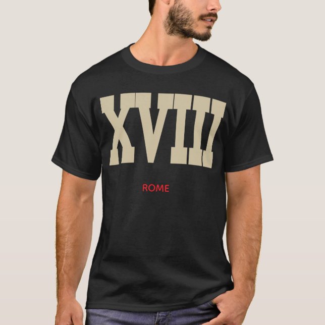 CAMISETA XVIII (Anverso)