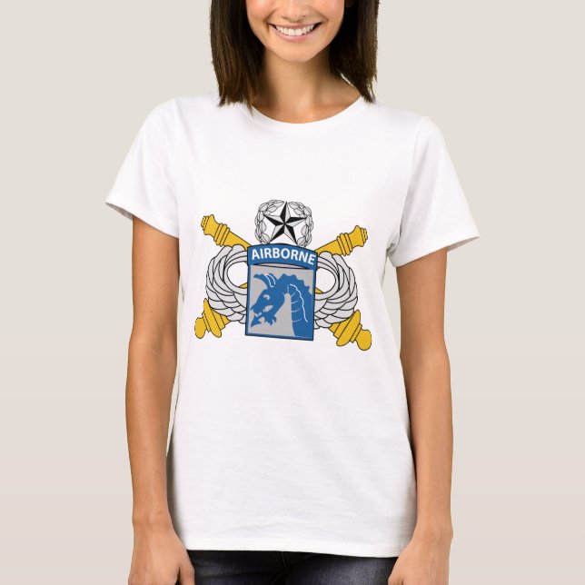 Camiseta XVIII Artillería aerotransportada (Anverso)