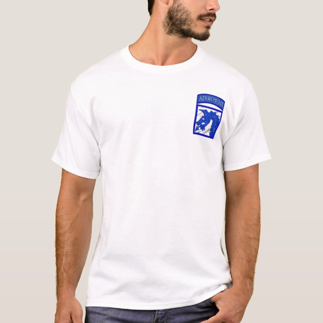 Camiseta XVIII cuerpo aerotransportado (Anverso)