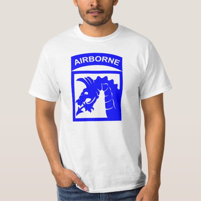 Camiseta XVIII cuerpo aerotransportado (Anverso)