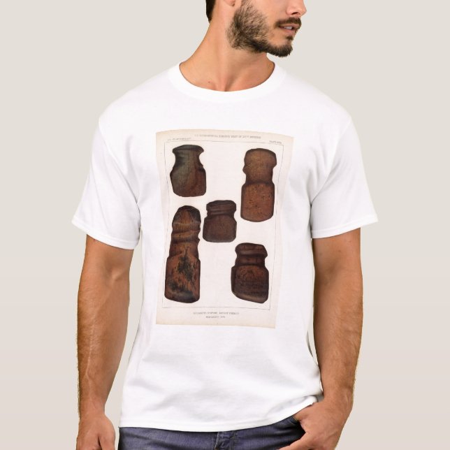 Camiseta XVIII instrumentos de piedra, New México (Anverso)