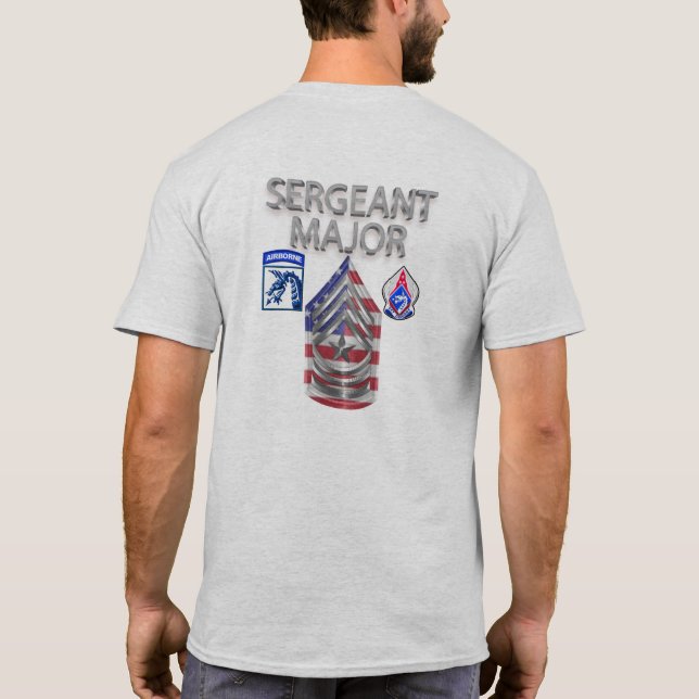 Camiseta XVIII Sargento mayor del Cuerpo Aéreo (Reverso)