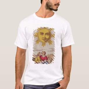 Camiseta XVIIII Le Soleil, carta de tarot francesa del Sun