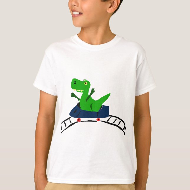 Camiseta XX dinosaurio divertido de T-rex en arte de la (Anverso)