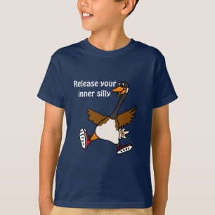 Camiseta XX lanzamiento su tonto interno - ganso