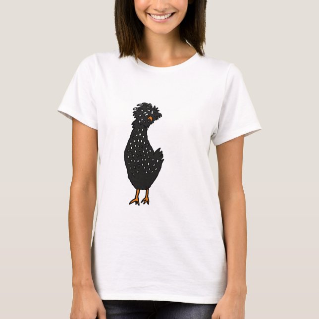 Camiseta XX pollo polaco enrrollado (Anverso)