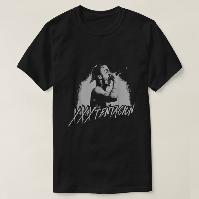 Camiseta XXXTentacion Black (Diseño del anverso)