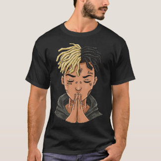 Camiseta XXXTentation dibujar caricatura RIP leyenda Rap Pr