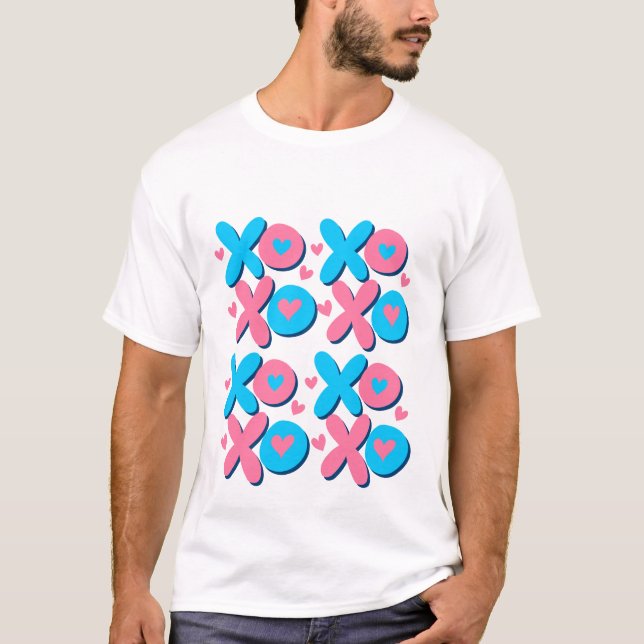 Camiseta xxxxxxxx xoxo Juego de amor y vida (Anverso)