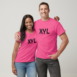 Camiseta XYL o YL Ham Radio TShirt femenino