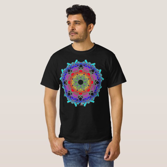Camiseta Xylographic Spectra Glyph (Anverso completo)