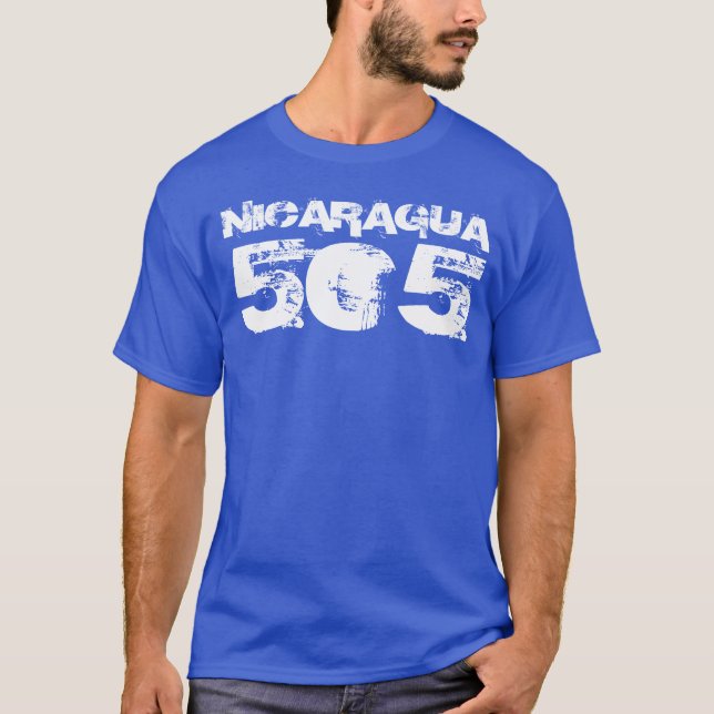 Camiseta XZZX tee Nicaragua (Anverso)