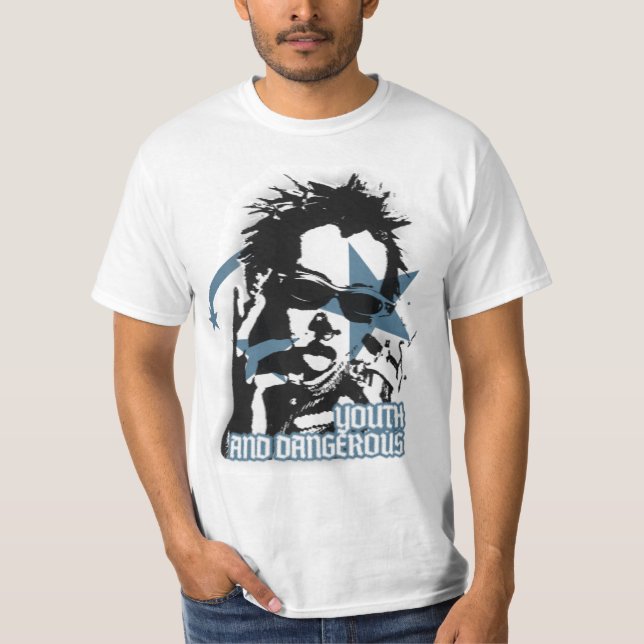 Camiseta Y2K - Juventud Y Peligroso (Anverso)
