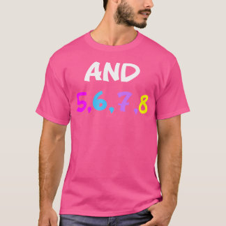 Camiseta Y 5 6 7 8 Danza Jazz Ballet Profesora Hip Hop Inst