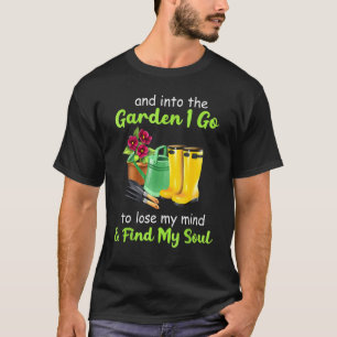 Camiseta Y al jardín voy a perder y encontrar Garde