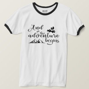 Camiseta Y así comienza la aventura