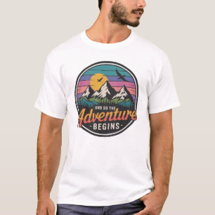 Camiseta Y Así Comienza La Aventura - Aventura De La Natura