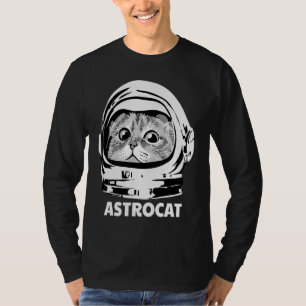 Camiseta Y Astrocat Cute Astronauta Astronauta Espacio Ultr