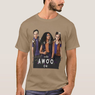 Camiseta Y awoo en zombies retro