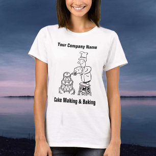 Camiseta y camiseta para hornear