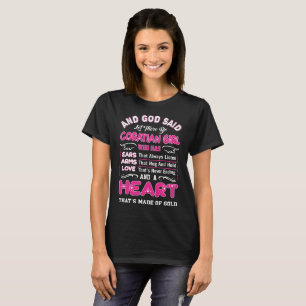Camiseta Y dios dijo que Let allí sea regalo croata del