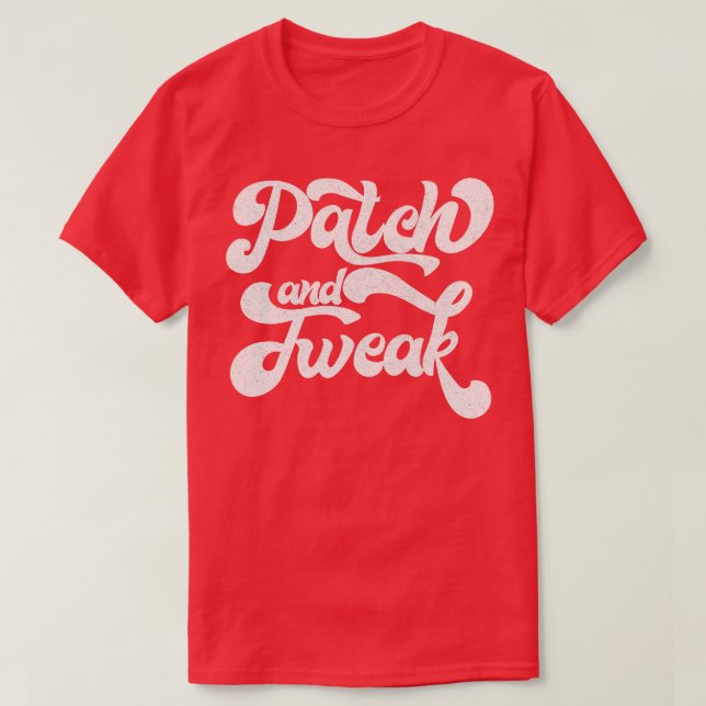 Camiseta Y Diseño modular analógico delgado 1 (Diseño del anverso)