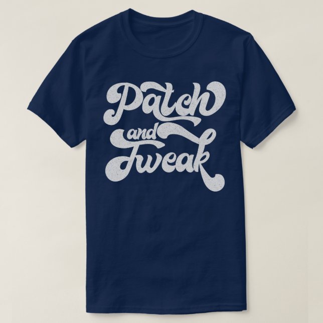 Camiseta Y Diseño modular analógico delgado 1 (Diseño del anverso)
