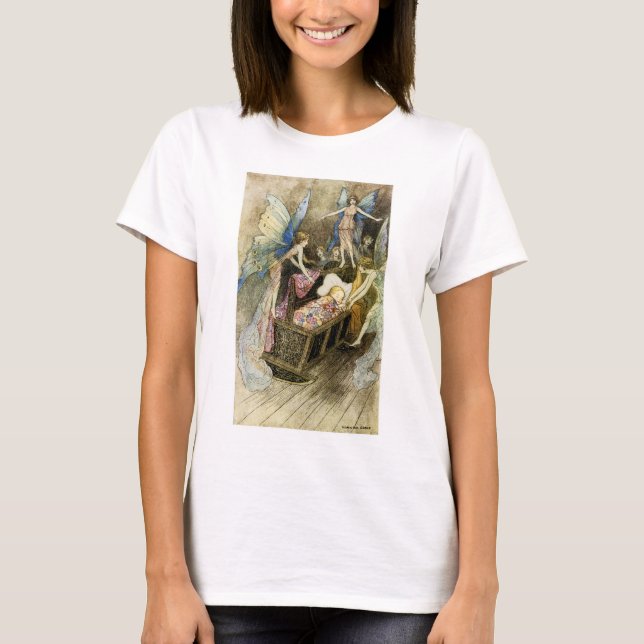 Camiseta Y, Dulce cantando alrededor de tu cama (Anverso)