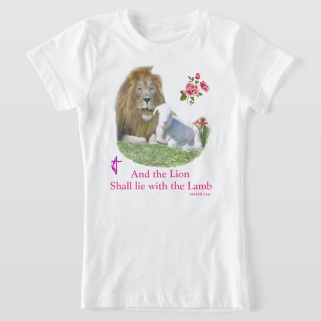 Camiseta Y el León estará con el Cordero (Distribución)