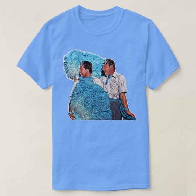 Camiseta y el primo Eddie Sisters Reprise White Navidades M (Diseño del anverso)