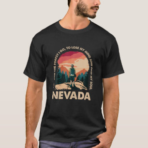 Camiseta Y En El Bosque Voy Nevada Souvenir Forest Ca