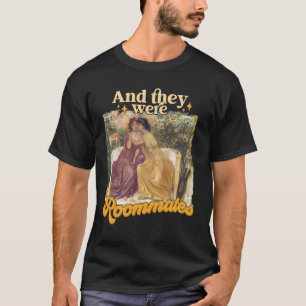 Camiseta Y Eran Compañeros De Comedor Mes Del Orgullo Lesbi