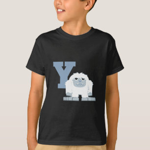 Camiseta Y es para Yeti Cute Personalizado Yeti Monster