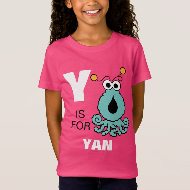 Camiseta Y es para Yip-Yips | Añadir su nombre (Anverso)