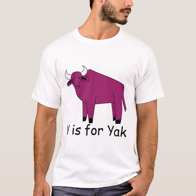 Camiseta Y está para los yacs (Anverso)