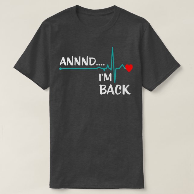 Camiseta Y estoy de vuelta 318 (Diseño del anverso)