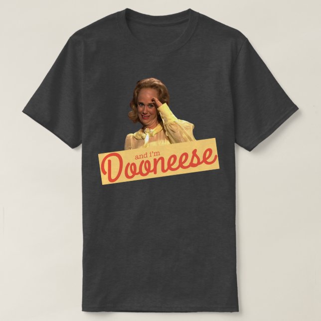 Camiseta y Im Dooneese (Diseño del anverso)