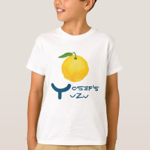 Y inicial para su nombre inicial y fruta de Yuzu