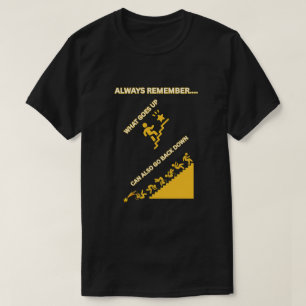 Camiseta Y KARMA ERA SU NOMBRE, Black Sarcastic Unisex