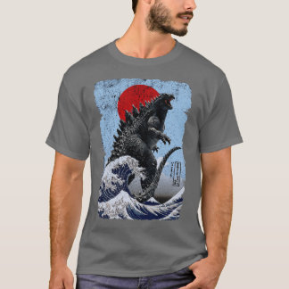 Camiseta y la masa azul oleada