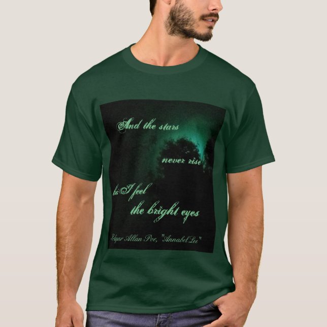 Camiseta "Y las estrellas nunca suben… " (Anverso)