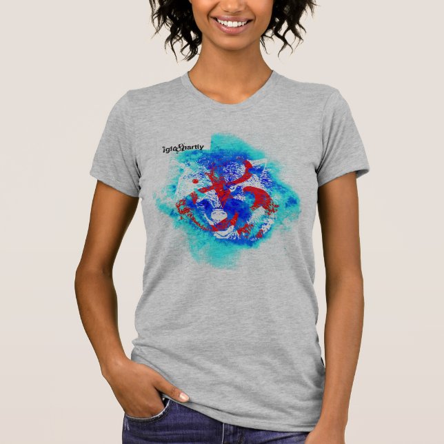 Camiseta "Y lobo" por Nick (Anverso)