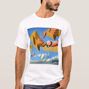 Camiseta Y los cerdos volarán